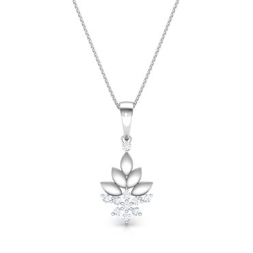 Bouquet Platinum 950 Diamond Pendant