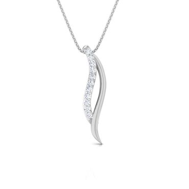 Svelte Platinum 950 Diamond Pendant