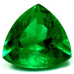 1.46 cts. Emerald Trillion, AAAA Quality