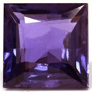 Untreated 5.78 cts. Purple Sapphire Square, AAAA Quality