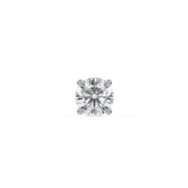 Victor Round Lab Grown Diamond Solitaire 14 KT with gold  Studs for Men