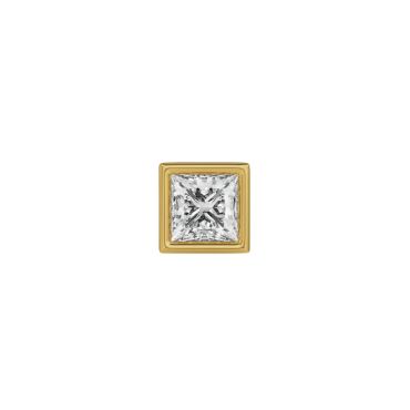 Lab Grown Diamond Solitaire 14 KT with gold Studs for Men