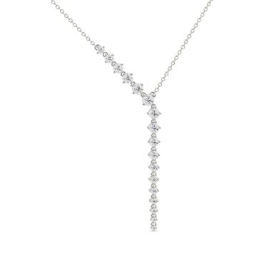 Sleek Lab Grown Diamond Chain 14 KT with yellow gold Necklace