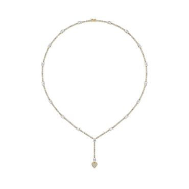 Mi Amor Lab Grown Diamond 14 KT with yellow gold Necklace