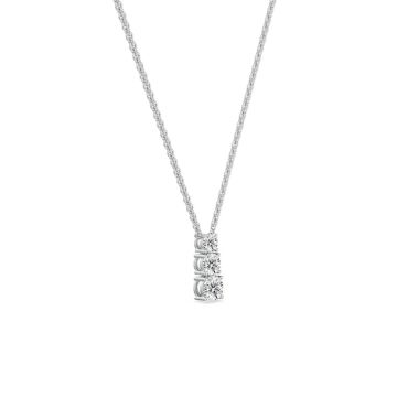 Troi Dainty Lab Diamond 14 KT with yellow gold Necklace