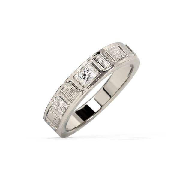 Joe 950 Platinum Ring For Men