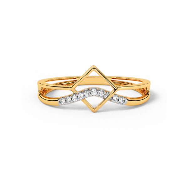 Fleet Pass 9 KT Yellow Gold Diamond Ring